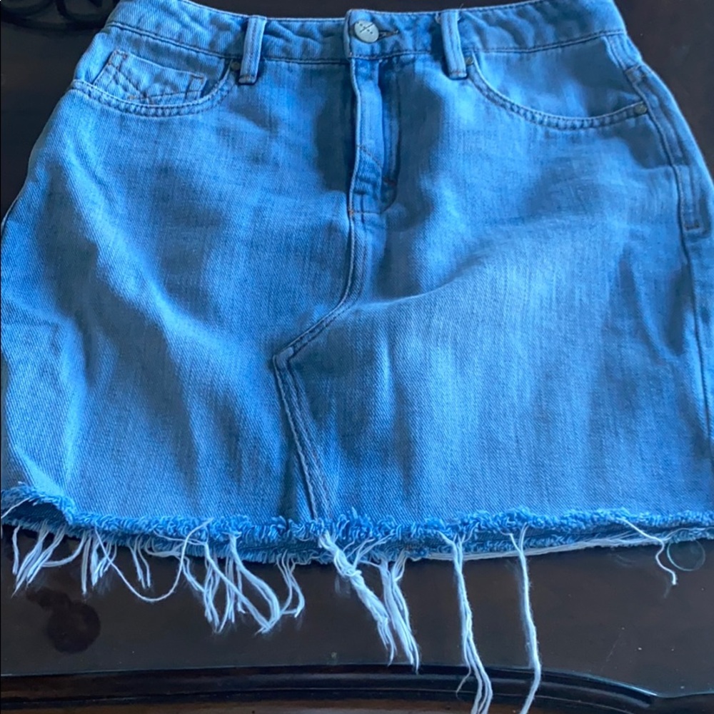 Denim skirt